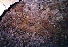 Underground vaulted dome of the reservoir