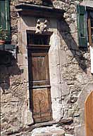 door of the XVIIth century - village