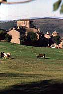 Distanced view of the church ST MICHEL